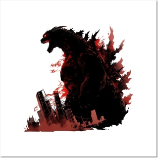 godzilla Posters and Art